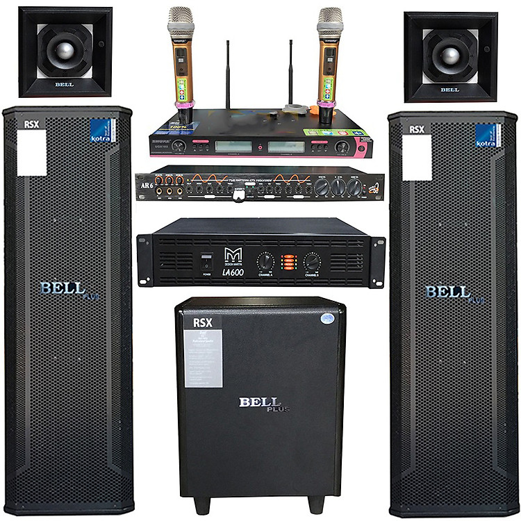 Bộ dàn karaoke và nghe nhạc RSX AR 8800 VIP (HÀNG CHÍNH HÃNG)