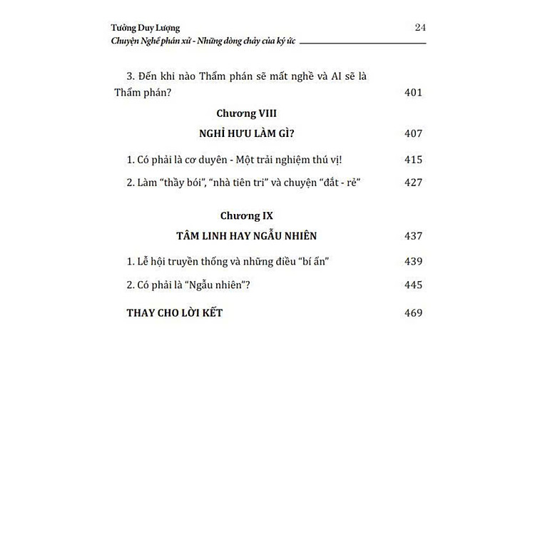 Chuyện Nghề Phán Xử - Những Dòng Chảy Của Ký Ức - Ảnh 6