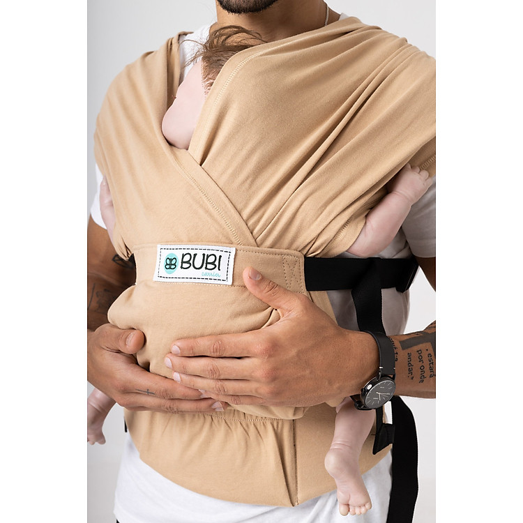 Địu vải BUBI Gen 3 COTTON 100% - XL Chính hãng Ưu đãi - Hình ảnh 3