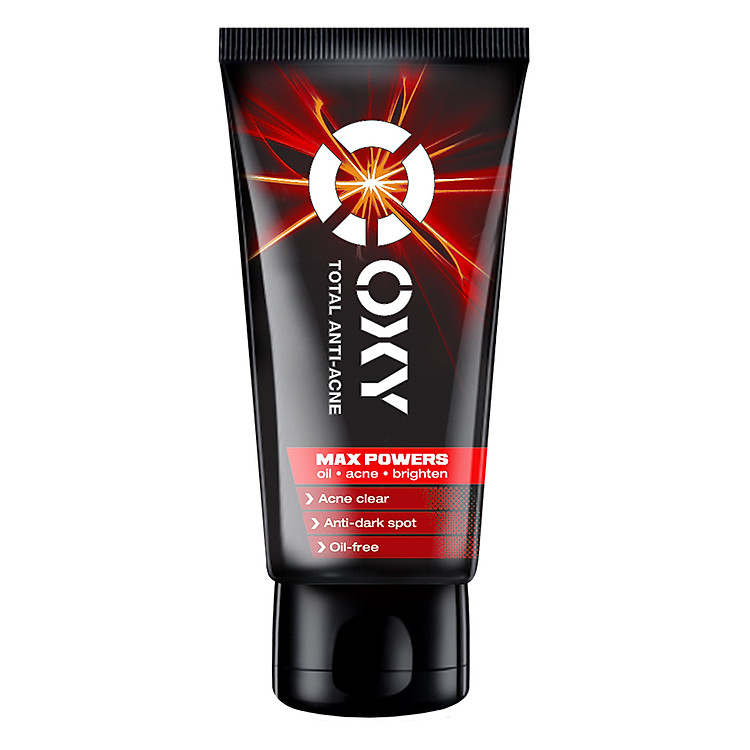 Kem Rửa Mặt Ngăn Ngừa Mụn Cho Nam OXY Total Anti Acne (100g)
