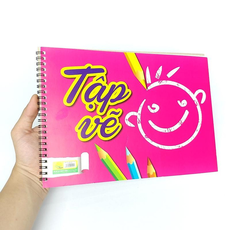 Tập Vẽ Lò Xo A4 (Giấy Vàng) - Ảnh 4