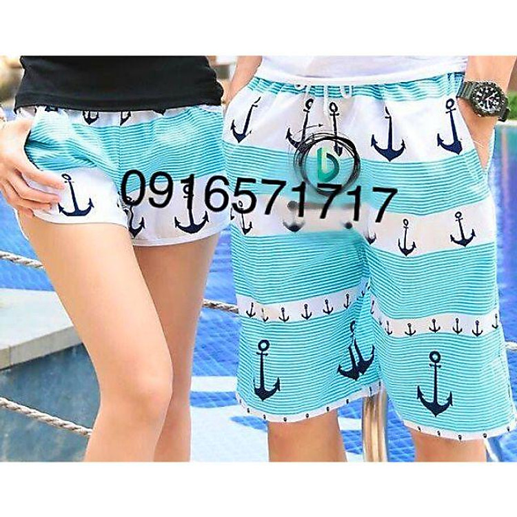 Quần đôi đi biển (giá Combo 2 quần đi biển xinh lung linh)