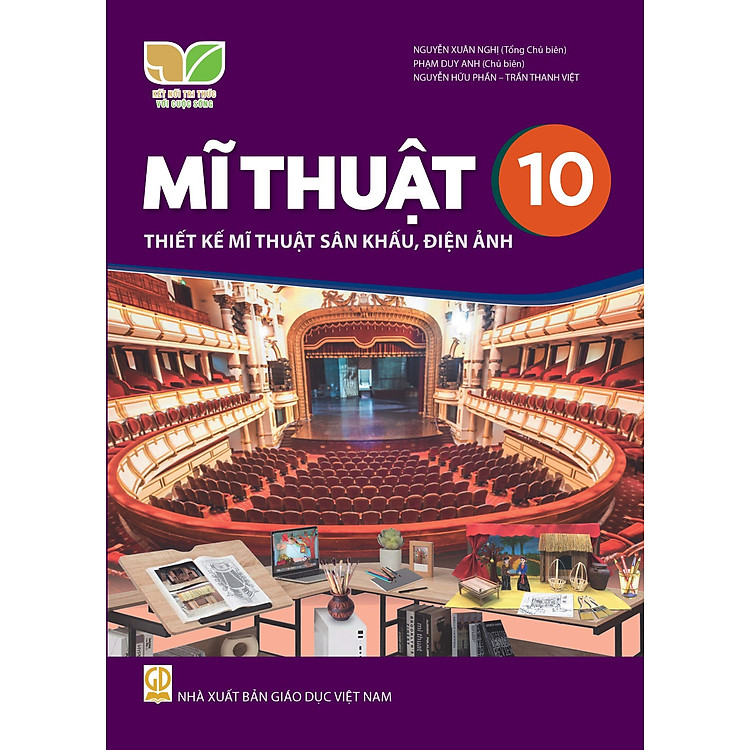 Sách giáo khoa Mĩ Thuật 10 – Thiết Kế Mĩ Thuật Sân Khấu, Điện Ảnh