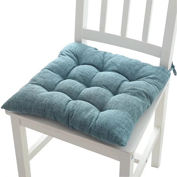 Đệm ngồi Hoạ tiết vuông xinh xắn