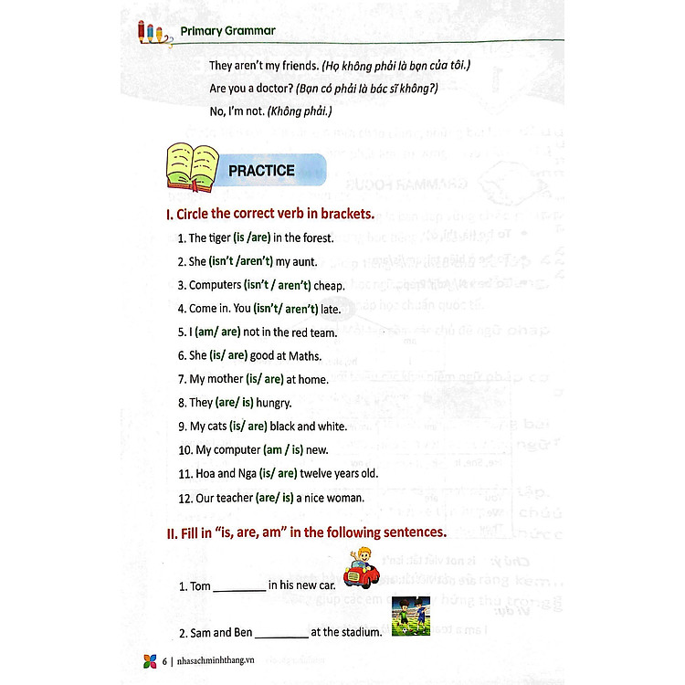 Primary Grammar - Ngữ Pháp Tiếng Anh Theo Chủ Đề Lớp 4 (Tập 1) (Tái Bản 2023) - Ảnh 2