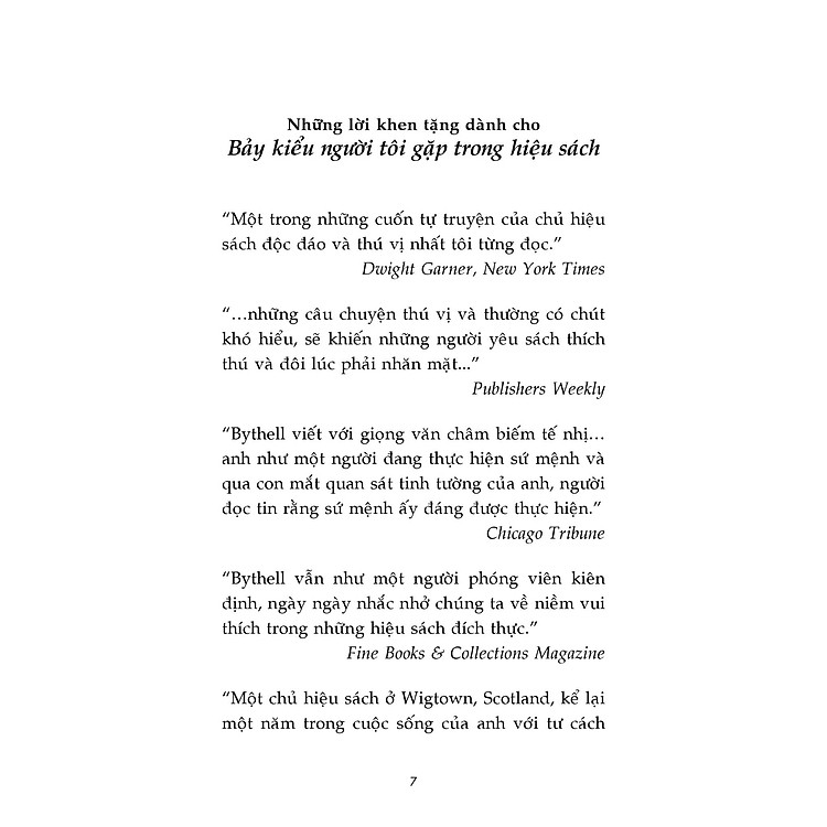 Bảy Kiểu Người Tôi Gặp Trong Hiệu Sách - Ảnh 3