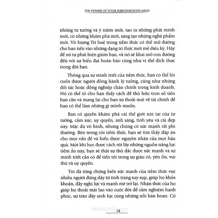 Sức Mạnh Tiềm Thức - Ảnh 6