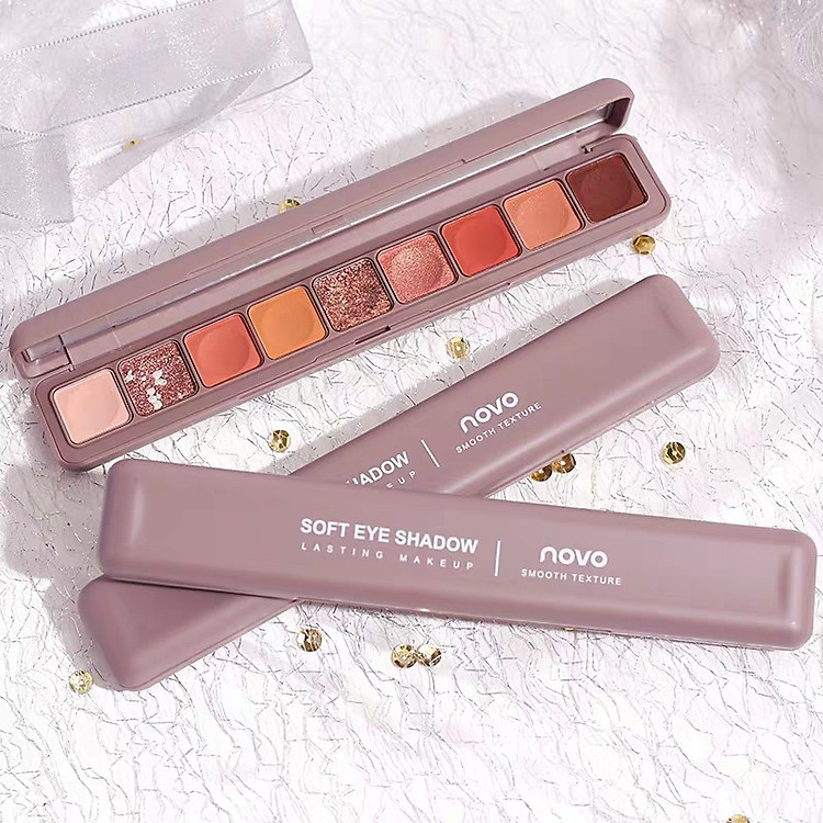 Bảng phấn mắt 9 màu Soft Eyeshadow hãng Novo