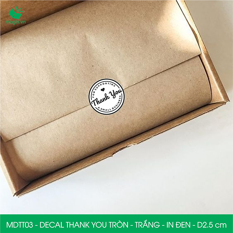 Sticker Thank You (1000 chiếc) - Ảnh 3
