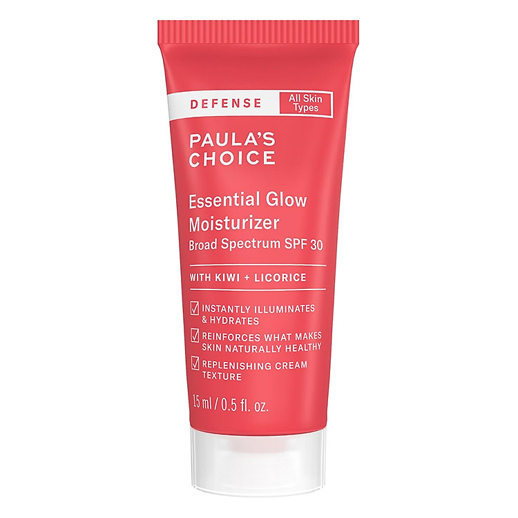 Kem Dưỡng Da Paula's Choice Defense Essential Glow Moisturizer Spf 30 (15ml)