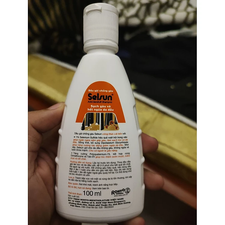 Dầu gội Selsun 100ml chính hãng