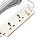 Ổ Cắm Điện 4 Lỗ 3 Chấu 5m Philips SPN1248WC/74 (2500W)