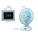 Quạt Bàn Lifan B-106 - Xanh Dương - Hàng Chính Hãng