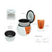 Nồi Cơm Điện Nắp Gài Cuckoo CR- 0661 màu cam - 1L - Hàng Chính Hãng