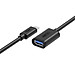 Cáp Chuyển USB Type-C Ra USB Unitek Y476BK (0.2m) - Hàng Chính Hãng