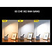 Đèn Bàn Học Đọc Sách, Làm Việc (Học Sinh, Sinh Viên, Văn Phòng) LED Chống Cận, Cảm Ứng Tích Điện Pin 2500mAh Elights BT-618
