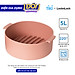 Khay Silicone Dành Cho Nồi Chiên Không Dầu Và Lò Vi Sóng Lock&Lock CKB002 - Hàng Chính Hãng