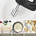 Máy đánh trứng Lock&Lock Hand Mixer EJM501DGRY 250-300W - Hàng chính hãng