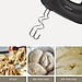 Máy đánh trứng Lock&Lock Hand Mixer EJM501DGRY 250-300W - Hàng chính hãng