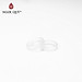 Nhẫn nữ đá mã não trắng mệnh thủy, kim - Ngọc Quý Gemstones