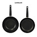 Bộ 2 chảo Lock&Lock Easy Frypan 2P Set, Chảo 1 tay cầm 24cm + Chảo lòng sâu 26cm (LEY1243 x 1, LEY1265 x 1) LEY1243S2