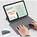 Bao bàn phím Wiwu Combo Touch Cho Ipad Thiết Kế Tinh Tế Và Hiện Đại, Có Thể Tách Rời Bàn Phím Và Ốp, Kết Nối Bluetooth - Hàng Chính Hãng