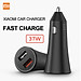 Sạc xe hơi Xiaomi sạc nhanh 2 cổng Usb 27W và 18W - Hàng chính hãng