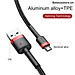 cáp sạc nhanh baseus cafule micro usb 2.4a 1m 2m 3m - dây sạc bọc dù chống gập cho samsung oppo xiaomi giao mầu ngẫu nhiên - hàng chính hãng