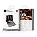 Case bao da bàn phím bluetooth V5.3 tích hợp trackpad / touchpad hiệu WIWU WK005 cho iPad Pro 11 M2 M3 M4 Pro 11 2020/21/22 Air 4/5/6/7 M2 M3 - Bàn phím từ tính nam châm tháo rời, tích hợp giá đỡ - Hàng nhập khẩu
