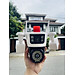 Camera YOOSEE ngoài trời 4 mắt (xoay được 3 mắt), 3 màn hình độ phân giải 18MPX tích hợp 46 LED siêu nét - Hàng nhập khẩu