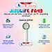 Quạt mini cầm tay JisuLife FA42 - dung lượng pin 2000 - 4500mAh - Hàng chính hãng
