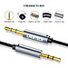 Dây Cáp Nối Dài Âm Thanh 2 Đầu Đực 3.5mm Dài 1.2M CHOETECH AUX002 - Hàng Chính Hãng