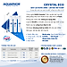 Máy Lọc Nước AQUAPHOR CRYSTAL ECO Uống Trực Tiếp Từ Vòi, Công Nghệ NANO Không Điện - Hàng Chính Hãng