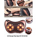 Gối massage hồng ngoại 8 bi matxa cổ, lưng, vai, gáy, toàn thân - hàng chính hãng