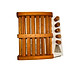 Bàn Lăn Chân Gỗ Massage 6 Hàng ( 31 X 24 X 10 Cm)