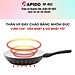 Chảo từ Rapido đáy chấm RP-RD2 dùng cho mọi loại bếp - (24-26-28-30cm) - HÀNG CHÍNH HÃNG