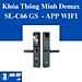 Khóa Thông Minh Demax SL-C66 GS - APP WIFI. Hàng Chính Hãng