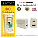 Củ sạc nhanh LI-TOP AC10, PD 20W, đạt chứng nhận 3C tiêu chuẩn quốc gia, hàng chính hãng cho dùng thử 30 ngày