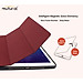 Bao da ipad Mini 5 2019 hiệu Mutural có khe cài bút cảm ứng_ Đỏ- hàng nhập khẩu