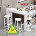 Quầy bar mini kết hợp tủ rượu VKB27 ( không kèm ghế) - Nội thất lắp ráp Viendong Adv