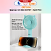 Quạt Sạc Tích Điện Cầm Tay Comet CRF1104 - Công Suất	4W - Dùng Liên Tục 4H - Hàng Chính Hãng - Bảo Hành 12 Tháng