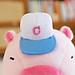 Thú nhồi bông capybara hồng đeo balo dễ thương - Size từ 35cm đến 55cm - Móc khoá gấu bông Capybara