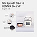 Nồi Áp Suất Điện Đa Năng Bennix BN-25P Lòng Nồi Chống Dính Dung Tích 2.5L Công Suất 730W- Hàng Chính Hãng