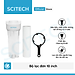 Bộ lọc nước sinh hoạt, bộ đơn lọc thô 10 inch by Scitech (1 cấp lọc) - Hàng chính hãng