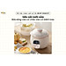 Nồi Ninh, Hấp, Nấu Cháo, Nấu Đồ Ăn Dặm Cho Bé 4 Trong 1 BEAR SUBE001 Có Lồng Hấp Dung Tích 0.8 L Công Suất 200W - Hàng Chính Hãng