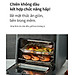 Lò nướng chân không kết hợp chức năng hấp Lock&Lock EJF693GRY Steam Air Fryer Oven (12.5 Lít) - Hàng chính hãng
