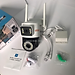 Camera Yoosee WiFi 2 Mắt Ngoài Trời QPT36 Xem 2 Màn Hình Cùng Lúc 5.0Mpx Giám Sát Ngoài Trời Chống Nước IP66 - Hàng Chính Hãng