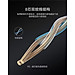 Ugreen UG50187NW101TK 5M màu Đen Cáp mạng LAN CAT 6 UTP dây dẹp - HÀNG CHÍNH HÃNG