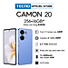 Điện thoại Tecno CAMON 20 8GB/256GB - Camera 64MP + 32MP | 5000 mAh | Sạc nhanh 33W | 6.7'' FHD AMOLED - BH 13 Tháng - Hàng Chính Hãng