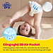 Tã dán em bé Siêu khô thoáng gói Jumbo Unidry G6X size L-40 miếng